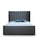 Manhattan Comfort Kingdom Queen-Size Bed in Graphite BD005-QN-GP - alternate 5